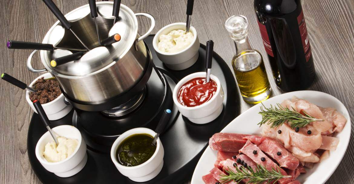 Fondue-Klassiker Fleischfondue.net um rund Portal ᑕ❶ᑐ Das