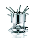 Kela 10968 Fondue-Set, Fleischfondue, 10-teilig, Für 6 Personen, Edelstahl, 1,7 l, Cailin - 1